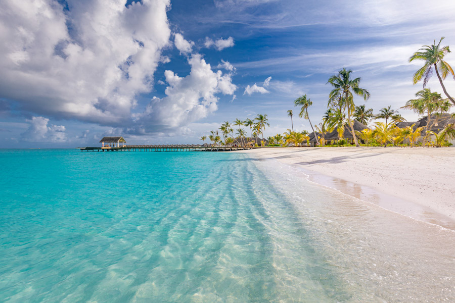 islas locales o resorts en Maldivas