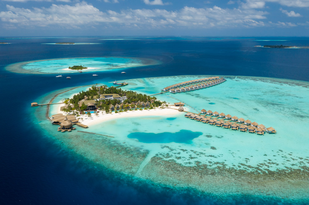 Maafushivaru Maldives desde el aire