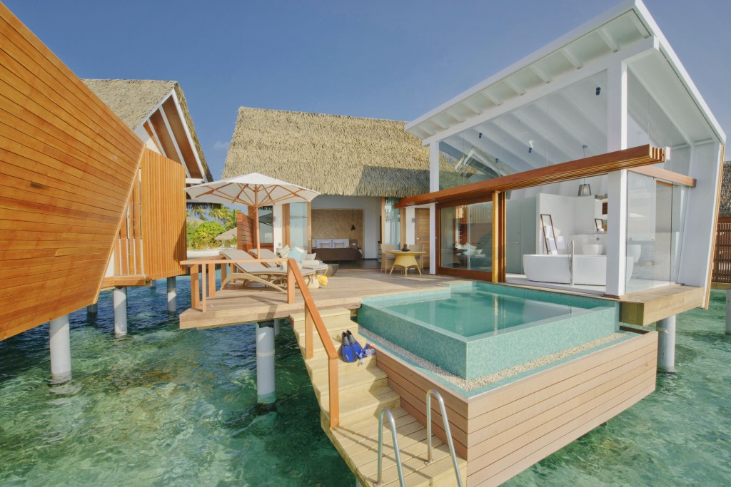 Ocean Pool Villa del resort Kandolhu Maldives