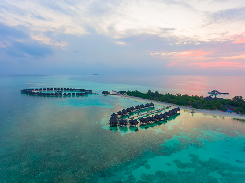 Vista aérea de Sun Siyam Olhuveli