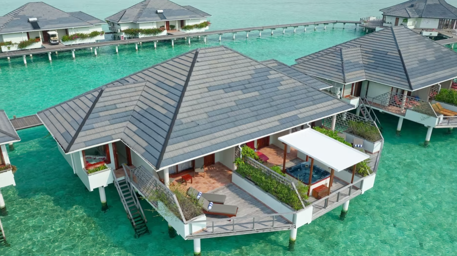  Villa en el agua en Sun Island Resort