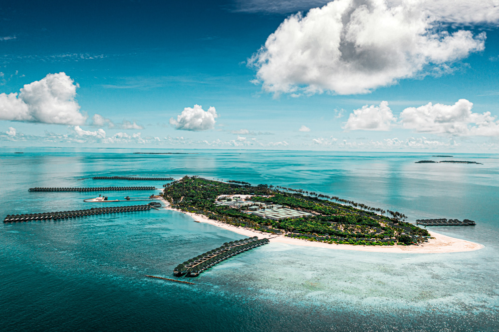 Vista aérea del resort Siyam World