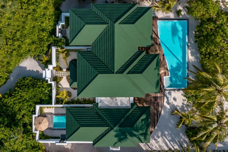 Four Bedroom Beach Residence Aerial (2)