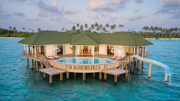 Grand Water Pavilion + Slide Aerial (3)