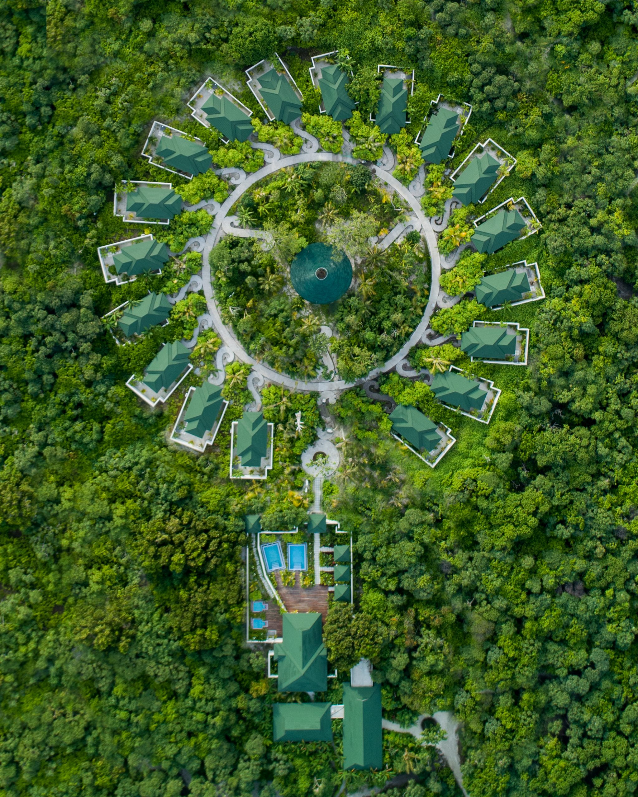 Veyo Spa Aerial