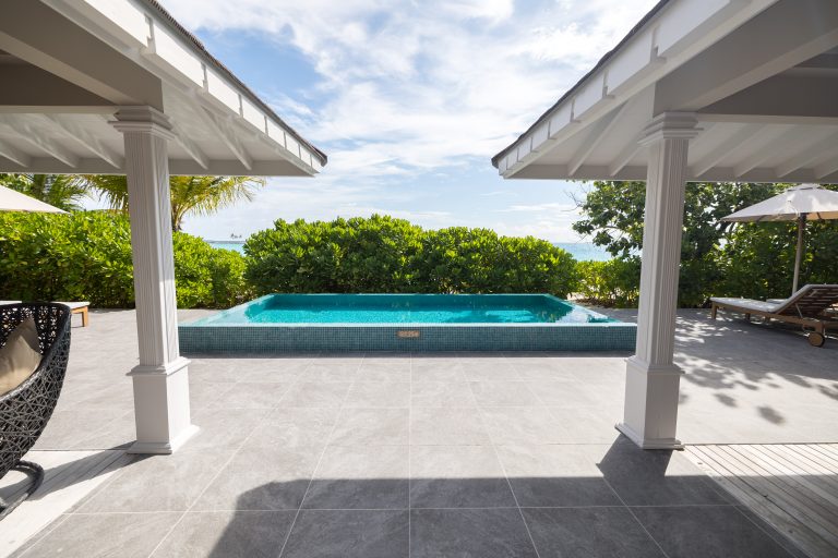 2 BR Lagoon Beach Villa Patio