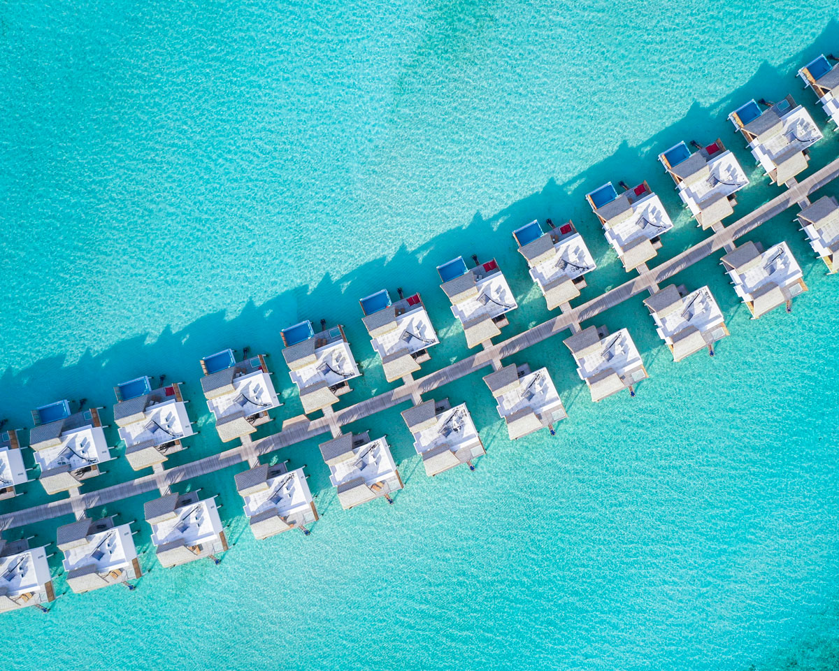 Water pool villas