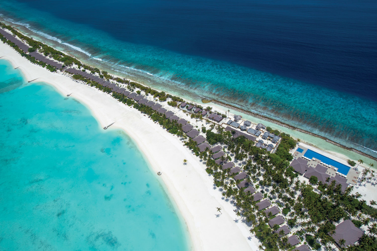 ATMOSPHERE KANIFUSHI MALDIVES - AERIALS AND GENERIC - Island Section Aerial - 03_2014