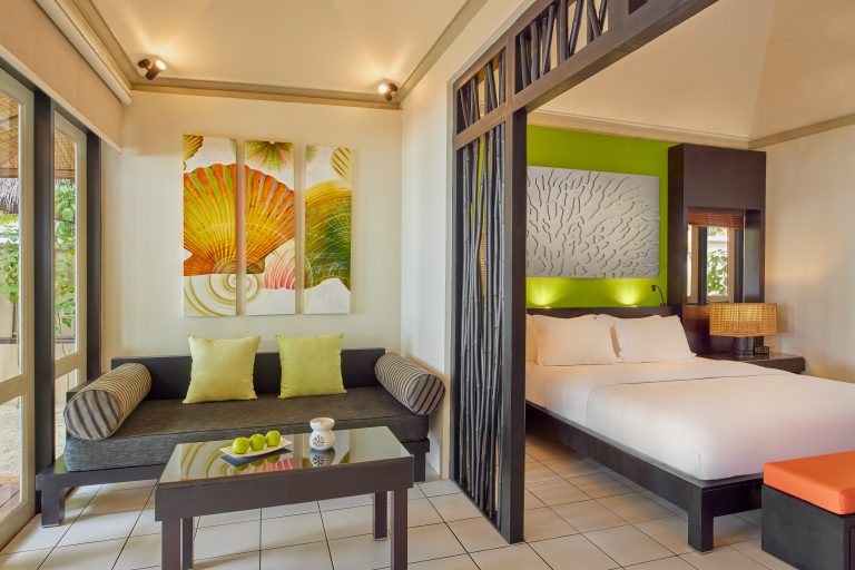 Angsana Ihuru Beachfront Villa_ King Bed