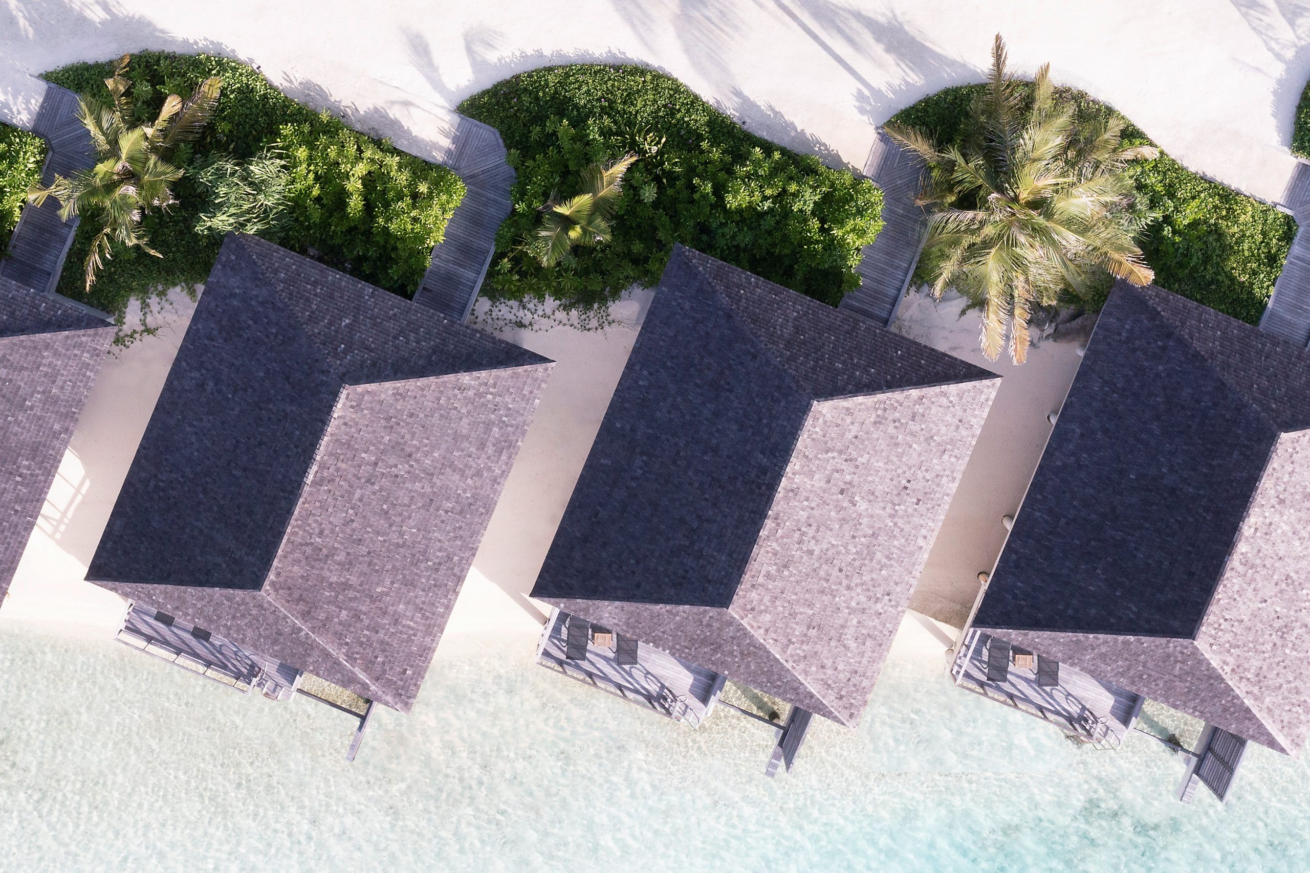 Le Meridien Maldives Resort & Spa_Lagoon Villa_Aerial