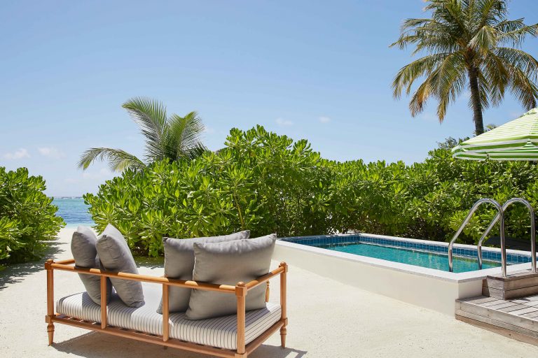 Le Meridien Maldives Resort & Spa_Two Bedroom Beach Villa with Pool_Pool_Detail