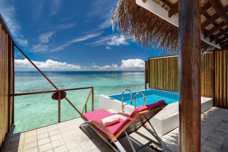 OBLU BY ATMOSPHERE AT HELENGELI - VILLAS - WATER VILLA DECK VIEW 02-0421