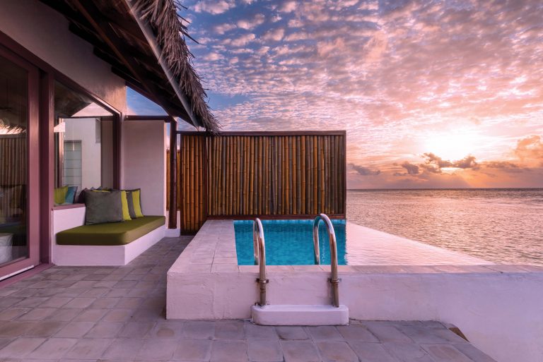 OBLU Nature Helengeli - Villas - Water Villa with Pool - Deck View 05 -11.2021
