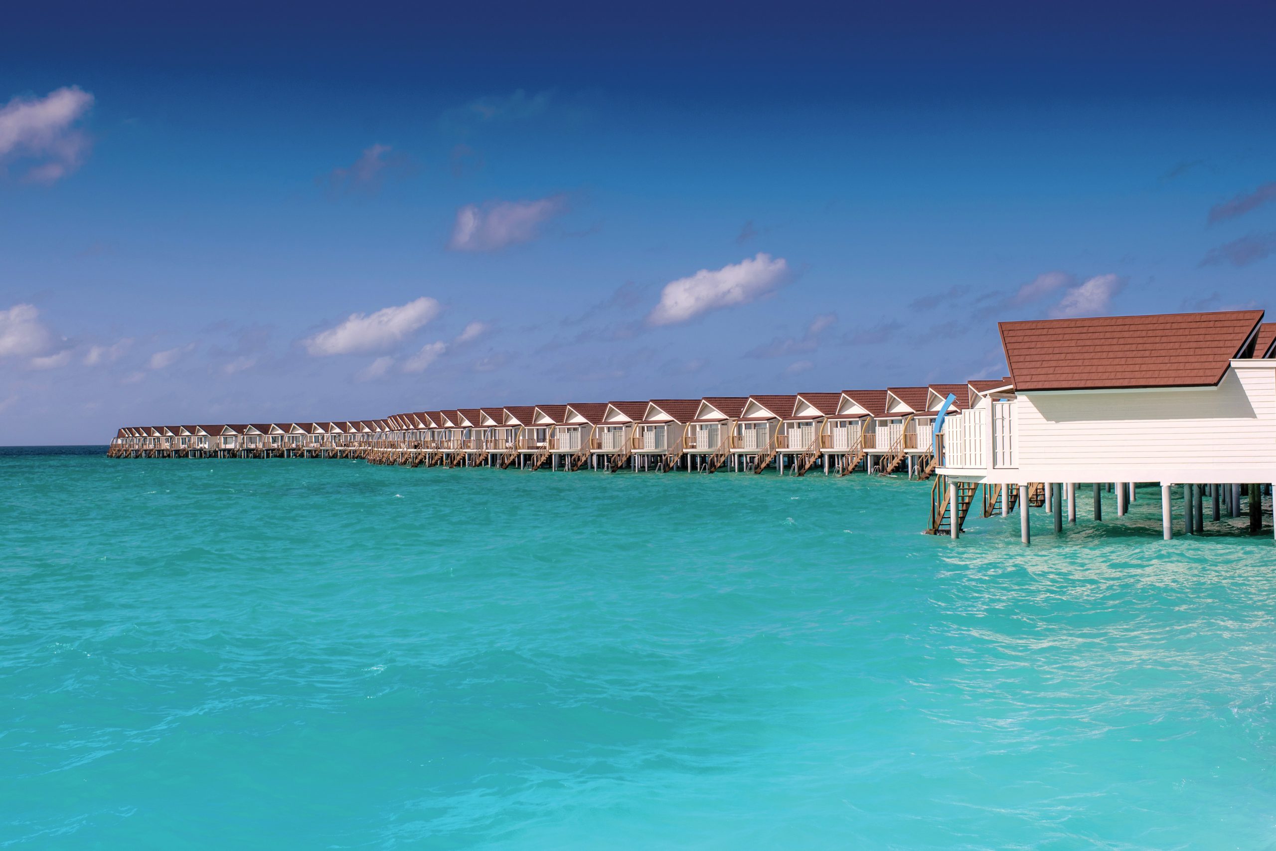 OBLU XPERIENCE Ailafushi - Aerials and Generic - Water Villa Jetty