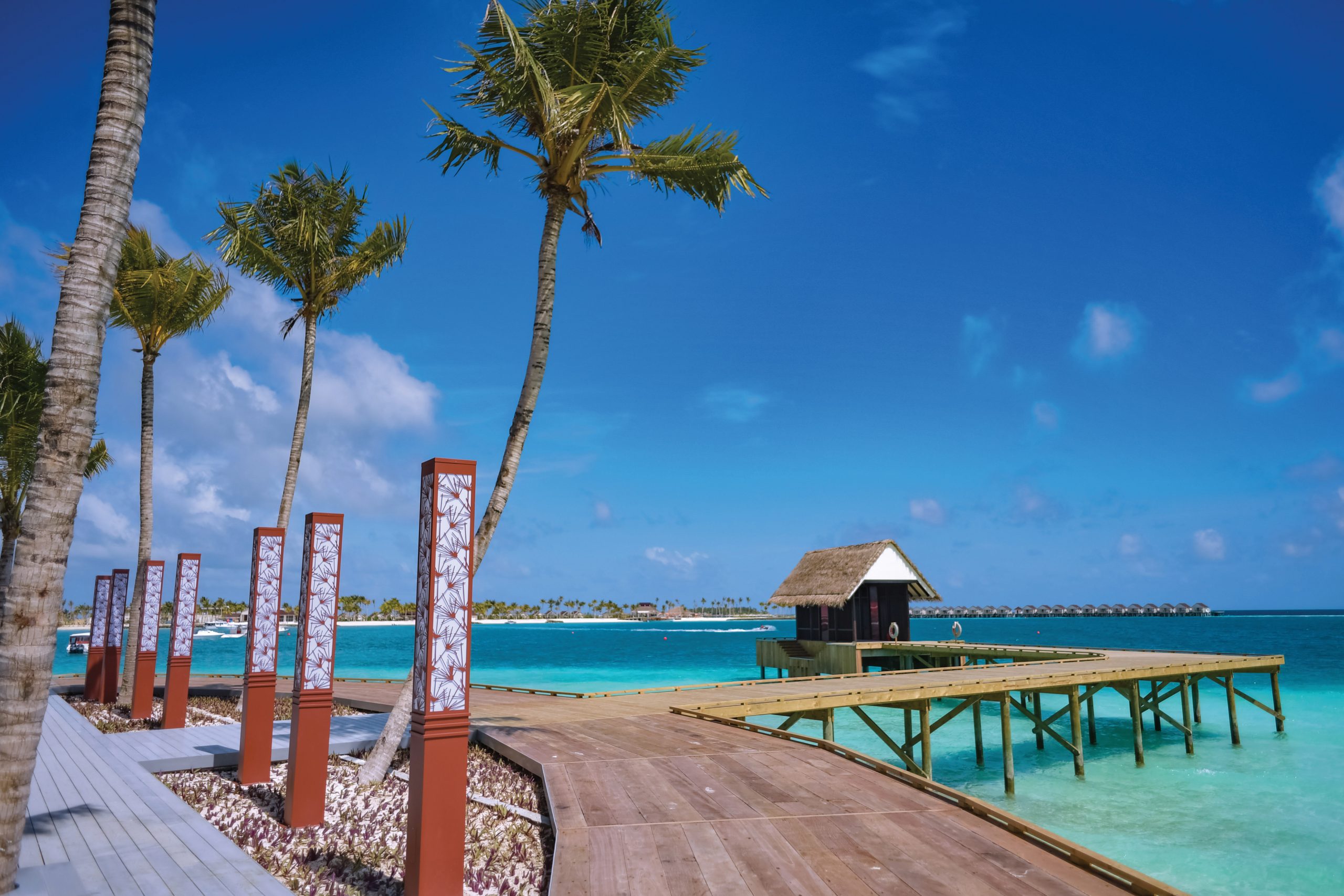 OBLU Xperience Ailafushi - Aerials and Generic - Arrival Jetty 04