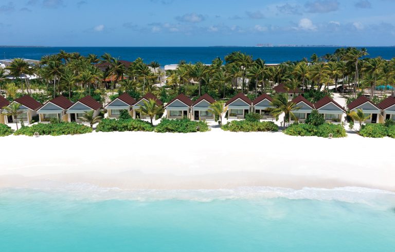 OBLU Xperience Ailafushi - Aerials and Generic - Beach Villas Aerial 01