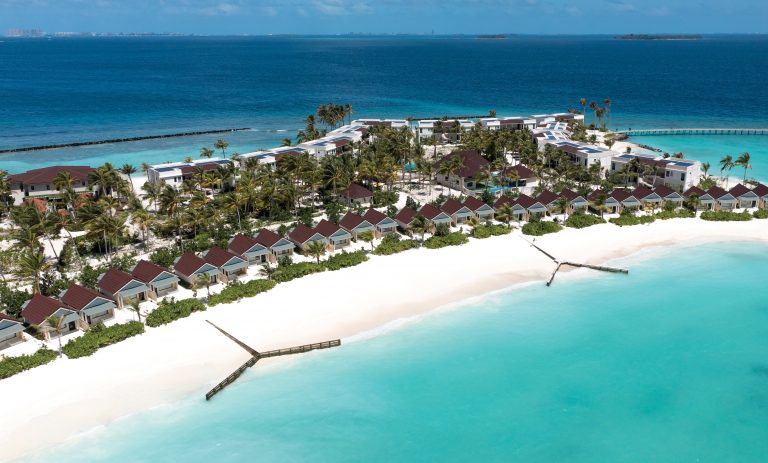OBLU Xperience Ailafushi - Aerials and Generic - Beach Villas Aerial 05