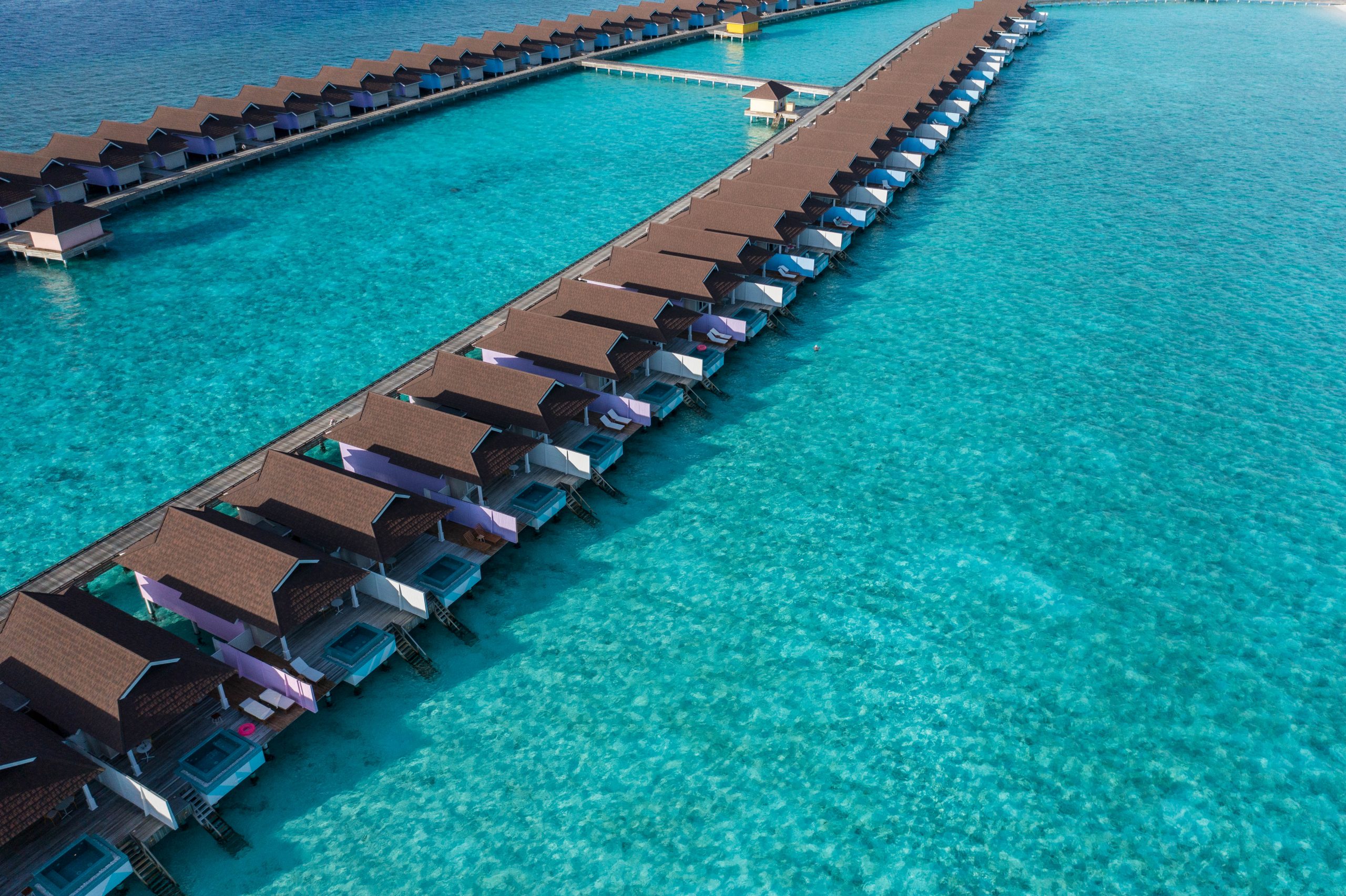 The Standard - Overwater Villas Aerial