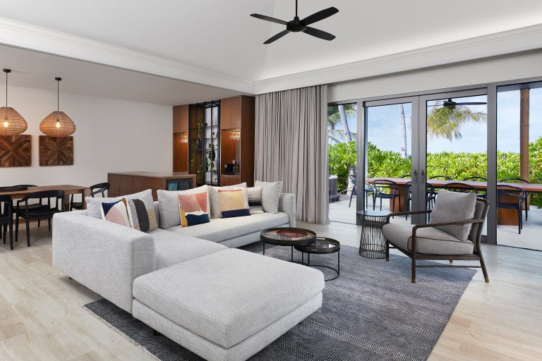 Le Meridien Maldives Resort & Spa_Thilamaafushi Villa_Living Room 01