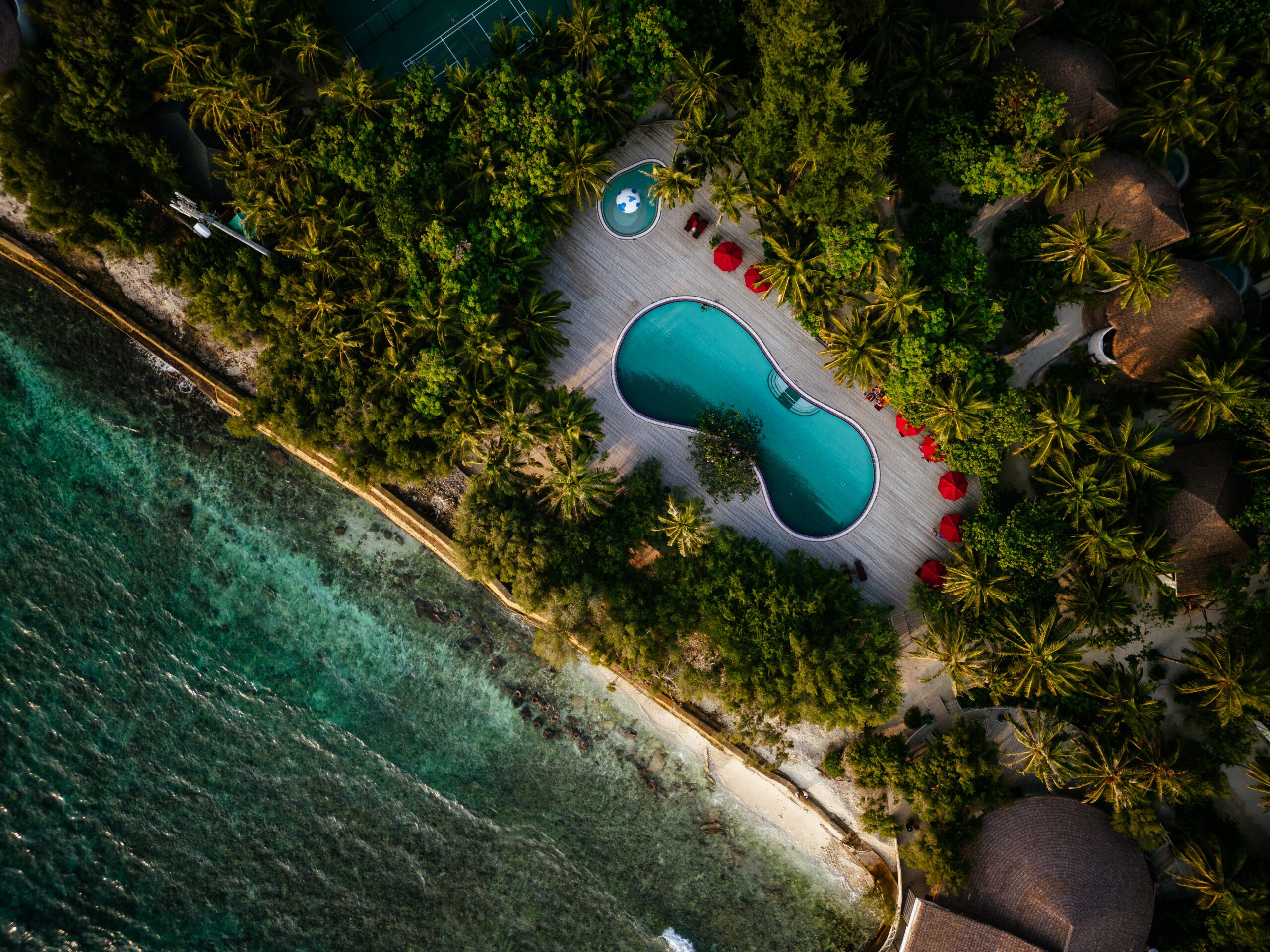 Aerial - Main Pool 2